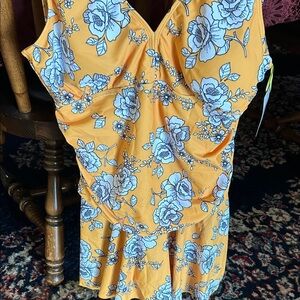 Marina West Floral XL One-Piece Swimsuit